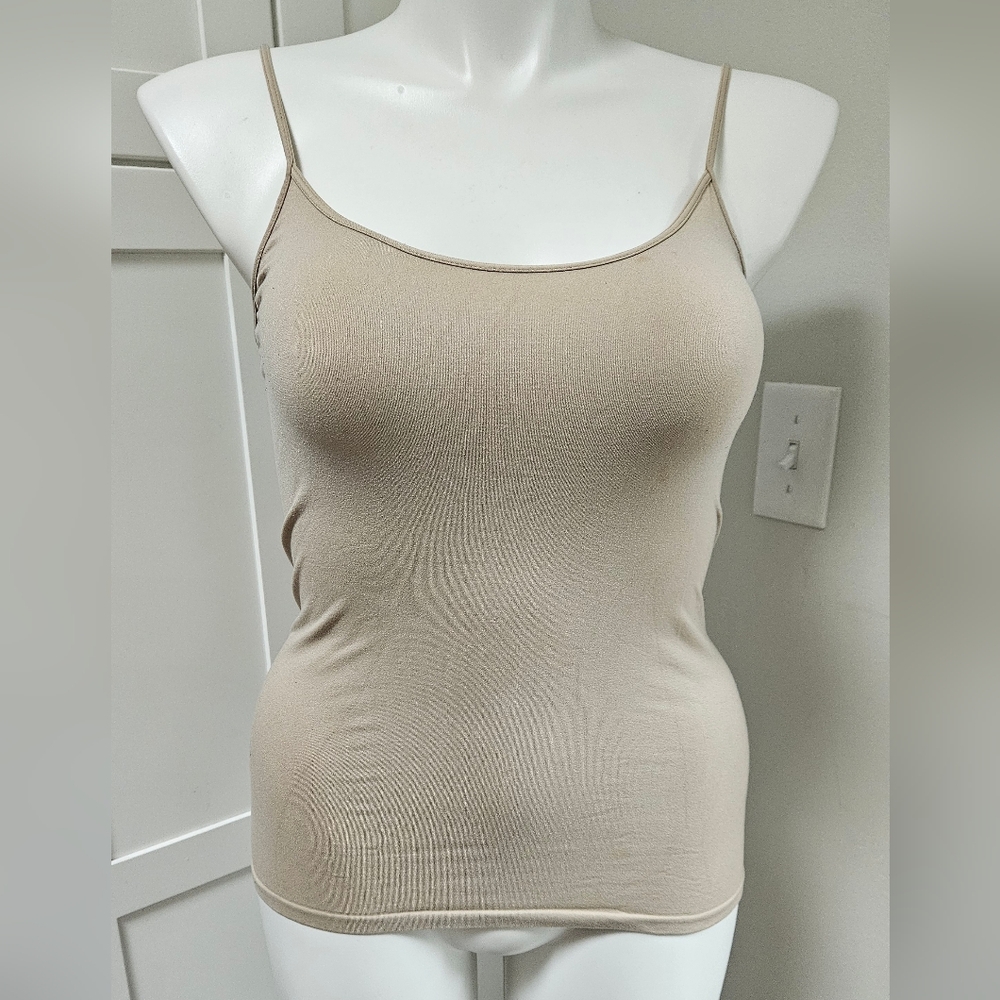 Blue Chic Women's Nude Camisole Tank Top | Size Large